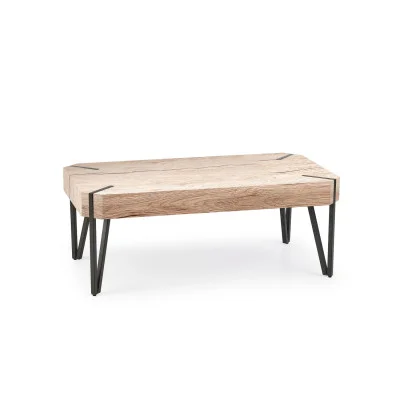 COFFEE TABLE EMILY, OAK SAN REMO / BLACK